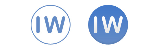 Both logos used in the tutorial