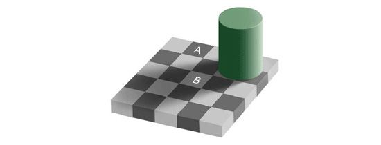 Which Square is Darker?