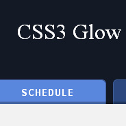 CSS3 Glow Tabs